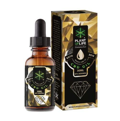 20% CBD OIL (30ml) PLANT OF LIFE