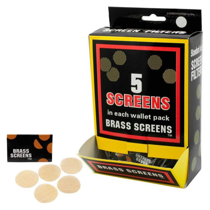 Brass Screen Filters Box